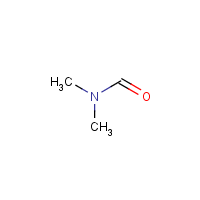 Dimethylformamide formula graphical representation