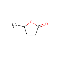 gamma-Valerolactone formula graphical representation