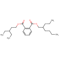 1,2-Benzenedicarboxylic acid, heptyl nonyl ester, branched and linear formula graphical representation