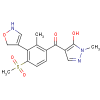 Topramezone formula graphical representation