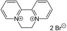 Diquat formula graphical representation