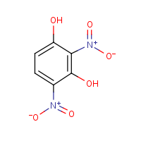 2,4-Dinitroresorcinol formula graphical representation