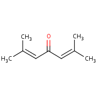 Phorone formula graphical representation