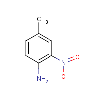 2-Nitro-p-toluidine formula graphical representation