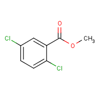 Methyl 2,5-dichlorobenzoate formula graphical representation