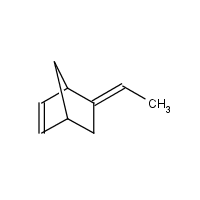 Ethylidene norbornene formula graphical representation