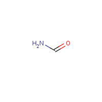 Formamide formula graphical representation