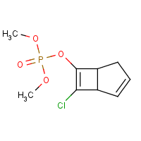 Heptenophos formula graphical representation