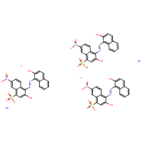 Acid black 52 formula graphical representation