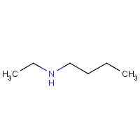 Butylethylamine formula graphical representation