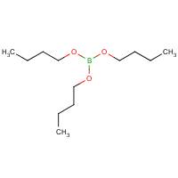 Tributyl borate formula graphical representation