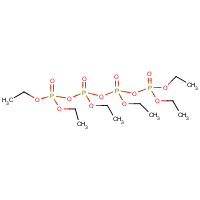 Hexaethyltetraphosphate formula graphical representation