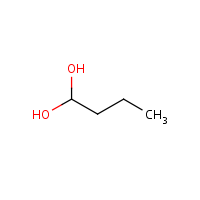 Butanediol formula graphical representation