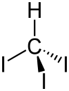 Iodoform formula graphical representation