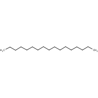 Heptadecane formula graphical representation