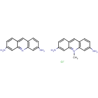 Acriflavine formula graphical representation