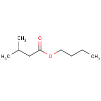 Butyl isovalerate formula graphical representation