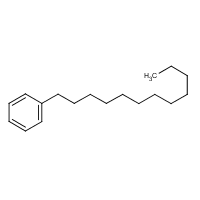 Dodecylbenzene formula graphical representation