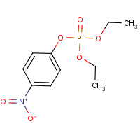 Paraoxon formula graphical representation