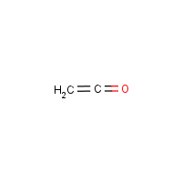 Ketene formula graphical representation