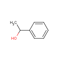 alpha-Methylbenzyl alcohol formula graphical representation