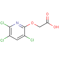 Triclopyr formula graphical representation