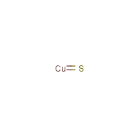 Cupric sulfide formula graphical representation