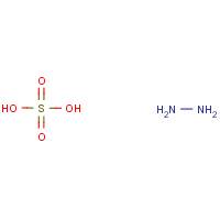 Hydrazine sulfate formula graphical representation