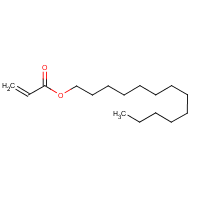 Tridecyl acrylate formula graphical representation