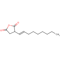 Nonenyl succinic anhydride formula graphical representation