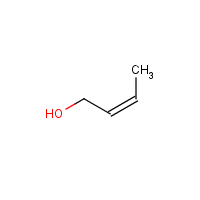 2-Buten-1-ol, (2Z)- formula graphical representation