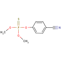 Cyanophos formula graphical representation