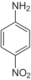 p-Nitroaniline formula graphical representation
