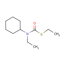 Cycloate formula graphical representation