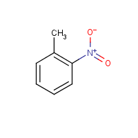 o-Nitrotoluene formula graphical representation