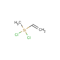 Dichloromethylvinylsilane formula graphical representation