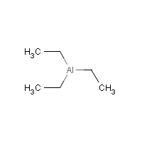 Triethylaluminum formula graphical representation