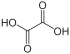 Oxalic acid, anhydrous formula graphical representation