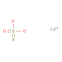 Calcium hydrosulfite formula graphical representation