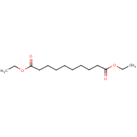 Diethyl sebacate formula graphical representation