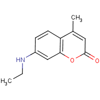 Coumarin 445 formula graphical representation