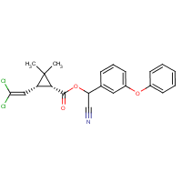 alpha-Cypermethrin formula graphical representation