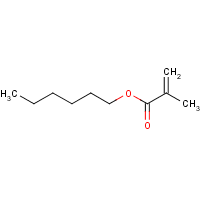 n-Hexyl methacrylate formula graphical representation