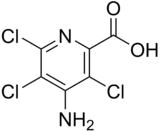 Picloram formula graphical representation