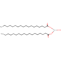 Aluminum distearate formula graphical representation