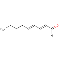 2,4-Nonadienal, (2E,4E)- formula graphical representation