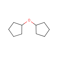 Cyclopentyl ether formula graphical representation