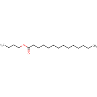 Butyl myristate formula graphical representation