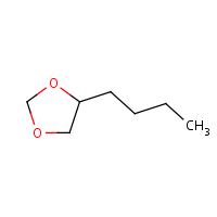 4-Butyldioxolane formula graphical representation