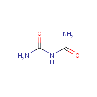 Imidodicarbonic diamide formula graphical representation